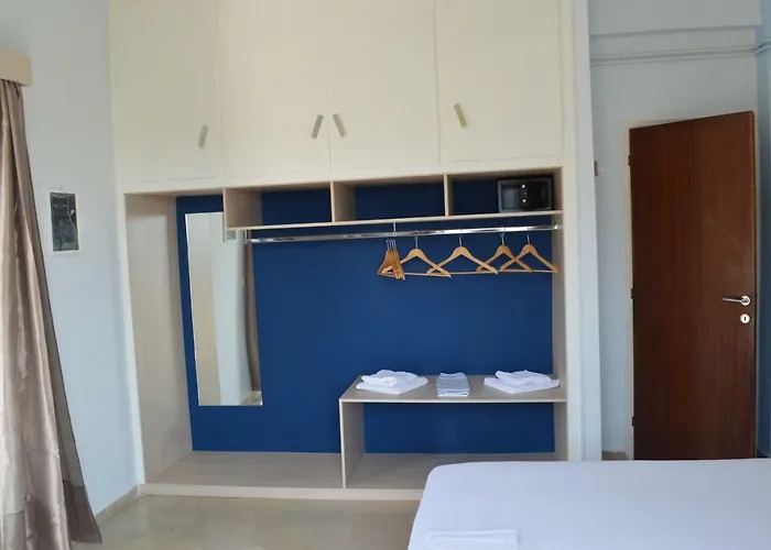 아파트 Dimitropoulos Seafront Apartments-Elaionas Beach Near Diakopto *